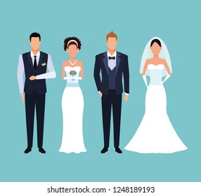 wedding couple suits