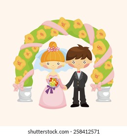 wedding couple theme elements