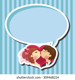 wedding couple theme elements