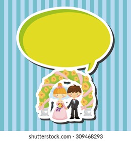 wedding couple theme elements