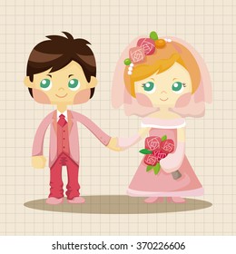 wedding couple theme elements