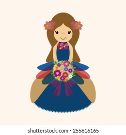 wedding couple theme elements vector,eps