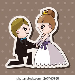 wedding couple theme elements vector,eps