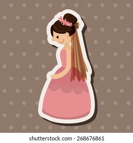 wedding couple theme elements vector,eps