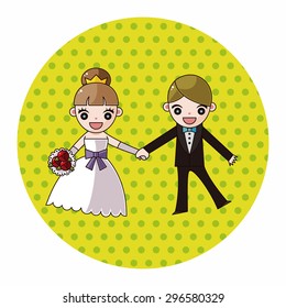 wedding couple theme elements vector,eps