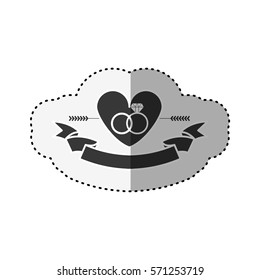 Wedding cute ornament