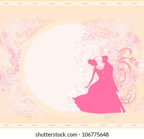 wedding dancing couple background
