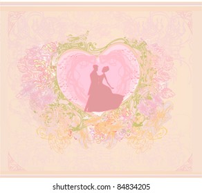 wedding dancing couple background