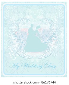 wedding dancing couple background