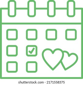 Wedding Day vector icon. Can be used for printing, mobile and web applications.