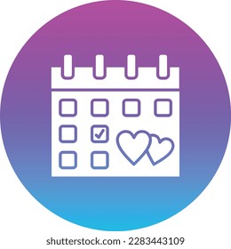 Wedding Day vector icon. Can be used for printing, mobile and web applications.
