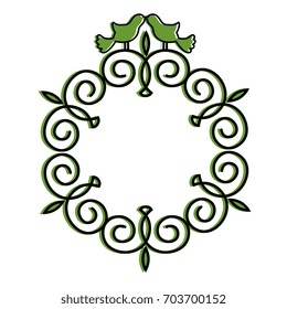 Wedding decorative symbol