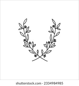 Wedding design element, Handdrawn element, Clipart, Drawing, Illustration