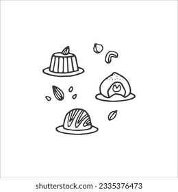 Wedding design element, Handdrawn element, Clipart, Drawing, Illustration