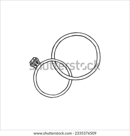 Wedding design element, Handdrawn element, Clipart, Drawing, Illustration