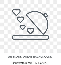 wedding Dinner icon. wedding Dinner design concept from Wedding and love collection. Simple element vector illustration on transparent background.
