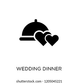 wedding Dinner icon. wedding Dinner symbol design from Wedding and love collection. Simple element vector illustration on white background.