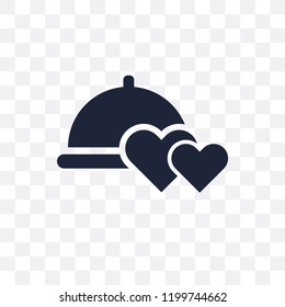 wedding Dinner transparent icon. wedding Dinner symbol design from Wedding and love collection. Simple element vector illustration on transparent background.