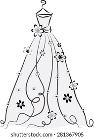 wedding dress