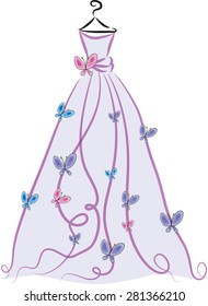 wedding dress design