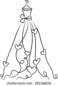 wedding dress design