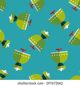 wedding dress flat icon,eps10 seamless pattern background