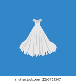 wedding dress icon vector illustration design