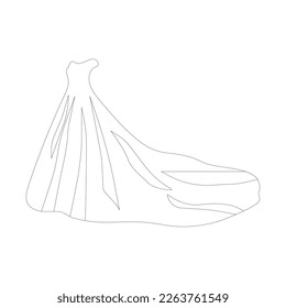 wedding dress icon vector illustration design