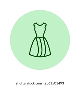 wedding dress pentaglow , vector, pixel perfect, illustrator file