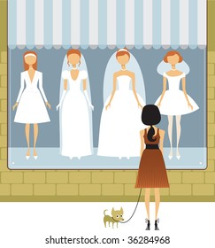 Wedding dress salon