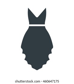 Wedding Dress Vector Icon