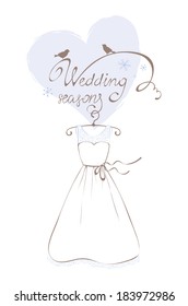 Wedding dress - Winter Collection