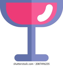 Bebida casera, ilustración, vector, sobre fondo blanco.