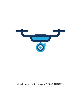Wedding Drone Logo Icon Design