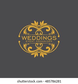 Wedding Event Organizer Logo available in vector/illustration