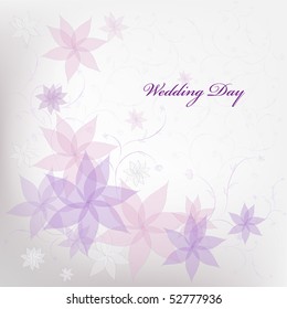 fundo floral de casamento para convites