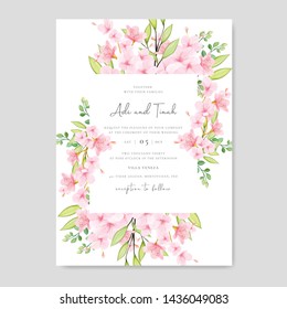 wedding Floral Cherry Blossom Frame