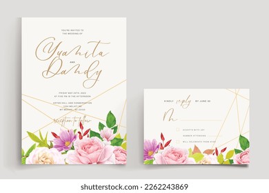 wedding floral decoration floral set