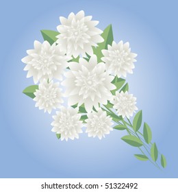 Wedding flowers arrangement