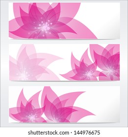 Wedding flowers invitation card. Pink vector floral background