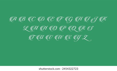 Fuentes de Boda Monogramas - Vector Typo Style