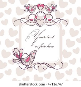 wedding frame
