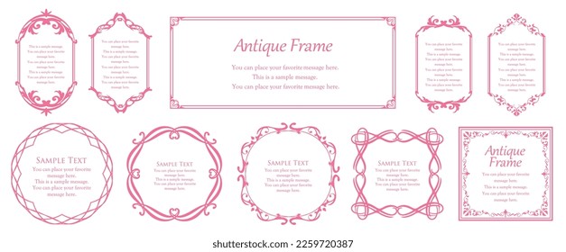 
Wedding frame material. Frame design inspired by spring. Decorative material for design.