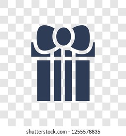 wedding Gift icon. Trendy wedding Gift logo concept on transparent background from Birthday party and wedding collection