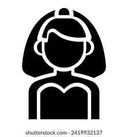 fondo del icono de glifo de boda blanco