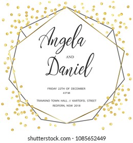 wedding gold dot 3