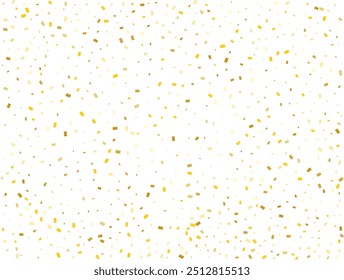 Casamento Retângulos dourados Confete Fundo. Ilustração vetorial.