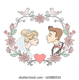 Wedding Graphic Design Elements Stock Vector (Royalty Free) 165880310 ...