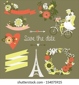 Wedding graphic set