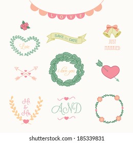 Wedding Graphics Set